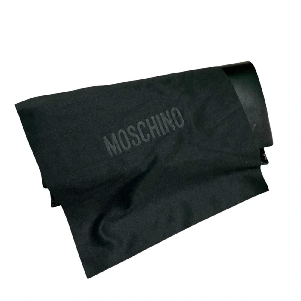 MOSCHINO 53mm Gradient Sunglasses Blue/Brown $262 Retail NWT